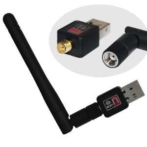   USB WiFi Wireless Adapter 150M Lan Card 802.11 n/g/b with 2db Antenna