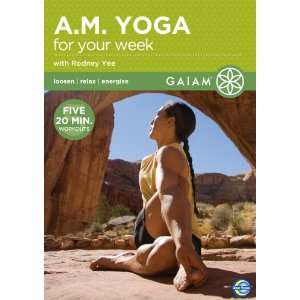  Gaiam AM YOGA FOR YOUR WEEK DVD Movies & TV