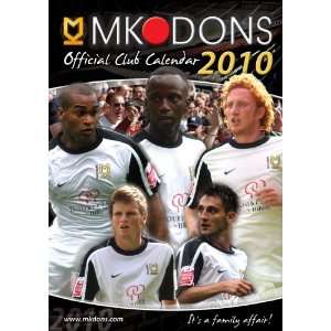  Official Mk Dons Fc 2010 Calendar (9781907104107) Books