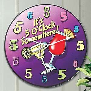  Five OClock Somewhere Clock