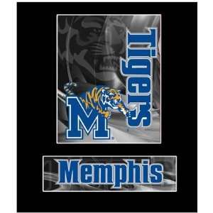  Memphis Tigers NCAA Basketball 13 X 15 Framed Logo Wall 