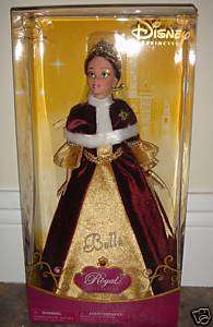 DISNEY BARBIE BEAUTY BEAST BELLE DOLL ROYAL COLLECTION  