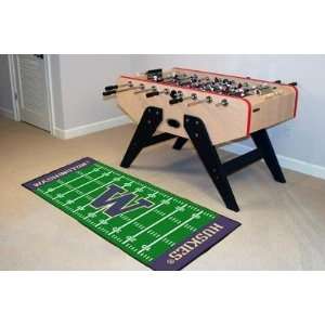Washington Huskies Football Field Runner Area/Throw Rug/Carpet  