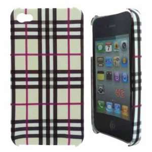  Burberry Checked Hard Cover for Iphone 4g Cell Phones 