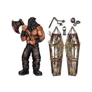  Beistle   00914   Executioner And Skeleton Props  Pack of 