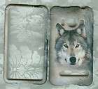 snow white wolf HTC Sprint EVO 4G case hard skin phone cover