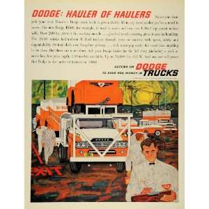  1960 Ad Dodge Trucks D500 Model U Haul Sweptline Pickup 