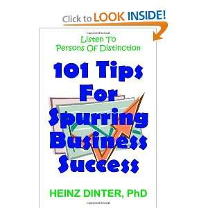  101 Tips For Spurring Business Success (9781470056971 