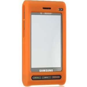  Silicone Skin Case for Samsung Memoir T929 (Orange) Cell 