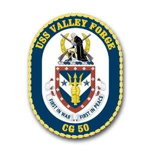  US Navy Ship USS Valley Forge CG 47 Decal Sticker 3.8 