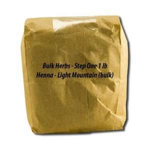  Henna   Light Mountain (bulk) Step One 1 lb Beauty