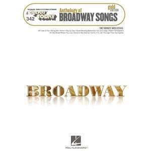  Anthology of Broadway Songs   Gold Edition   Piano 