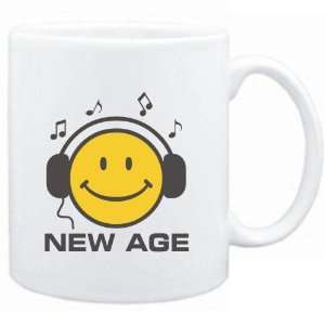  Mug White  New Age   Smiley Music