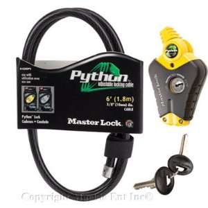  Master Lock   Python Adjustable Cable Locks #8413 6 