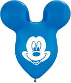 MICKEY MOUSE EARS 15 (2) Disney Party Latex Balloons  