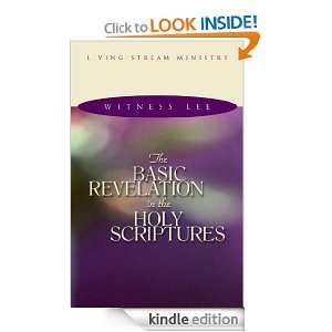   in the Holy Scriptures Witness Lee  Kindle Store