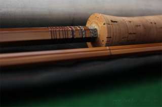 Schliske Bamboo 7652 76 5wt 2/2 Finespot Split Cane Fly Fishing Rod 