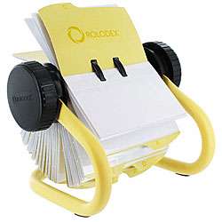 Rolodex Open Rotary 200 Sleeve Business Card File  