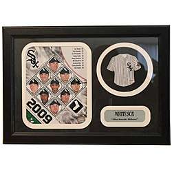 2009 Chicago White Sox Photograph/ Team Jersey Patch Deluxe Frame 