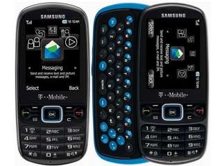 Samsung SGH T479 Black T Mobile 3G GPS Cellular Phone Black/Blue 