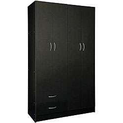 Black 3 door Wardrobe  