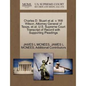  Charles D. Stuart et al. v. Will Wilson, Attorney General of Texas 