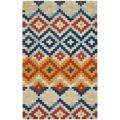 Hand hooked Chelsea Southwest Multicolor Wool Rug (39 x 59) Compare 