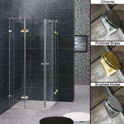   Frameless Neo Round Clear Shower Enclosure (36 x 36)  