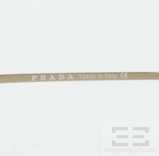 Prada Gold Metal Square Frame & Gradient Lens Sunglasses SPR52D  