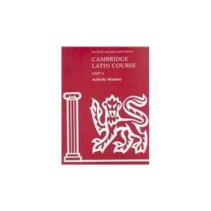  Latin Course Unit 1 Activity Masters (North American Cambridge Latin 