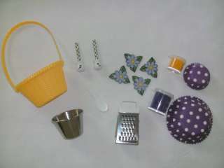 Kitchen Accessories Set   Fits 18 & American Girl Doll  