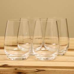 Marquis by Waterford Vintage All purpose Stemless Wine Glasses (Set 