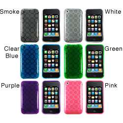 Eforcity Circle TPU Rubber Case for Apple iPhone 3g / 3gs   