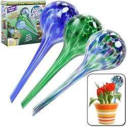 As Seen on TV Plant watering Aqua Globes (Set of 3)  