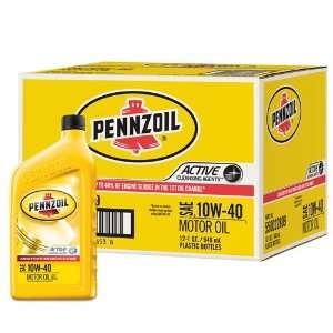  Pennzoil 550022809 10W 40 Conventional Motor Oil   1 Quart 