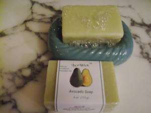 Natural Moisturizing Avocado Soap   Handmade 4.5 oz. Bar  