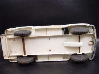 Marusan Japan Bulldog Toy Ambulance Pressed Steel 1950s  