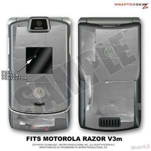  Razr V3 Duct Tape WraptorSkinz Skin for Motorola Razor by 