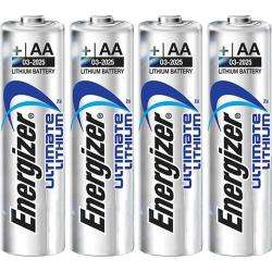 Energizer Ultimate Lithium AA Batteries (Pack of 4)  