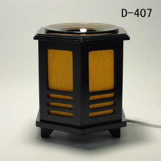 Japanese* Wooden Electric Scent Oil Diffuser Warmer Burner Aroma 