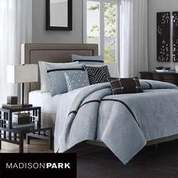 Madison Park Highgate 7 piece Queen size Comforter Set  