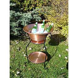 Recycled Copper Beverage Stand  