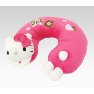  Hello Kitty Kids Travel Pillow Green Apple Toys & Games