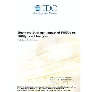 Business Strategy Impact of PHEVs on Utility Load Analysis [ 