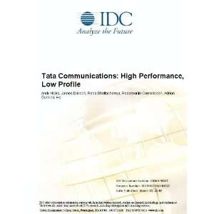 Tata Communications High Performance, Low Profile Andy Hicks, James 