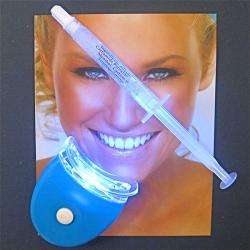 New Teeth Whitening 44 percent LED Light and Single Gel   