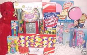 NEW BUBBLE GUM EASTER TOY GIFT BASKET BUBBLE gum BIRTHDAY TOYS machine 