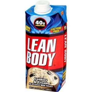  Labrada Nutrition  Lean Body, Cookie & Cream, 17floz (12 
