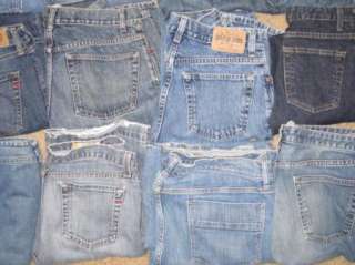 Huge Lot of 36 Womans GAP & Old Navy wholesale used denim jeans  