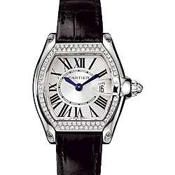 Cartier Roadster Womens White Gold Watch  